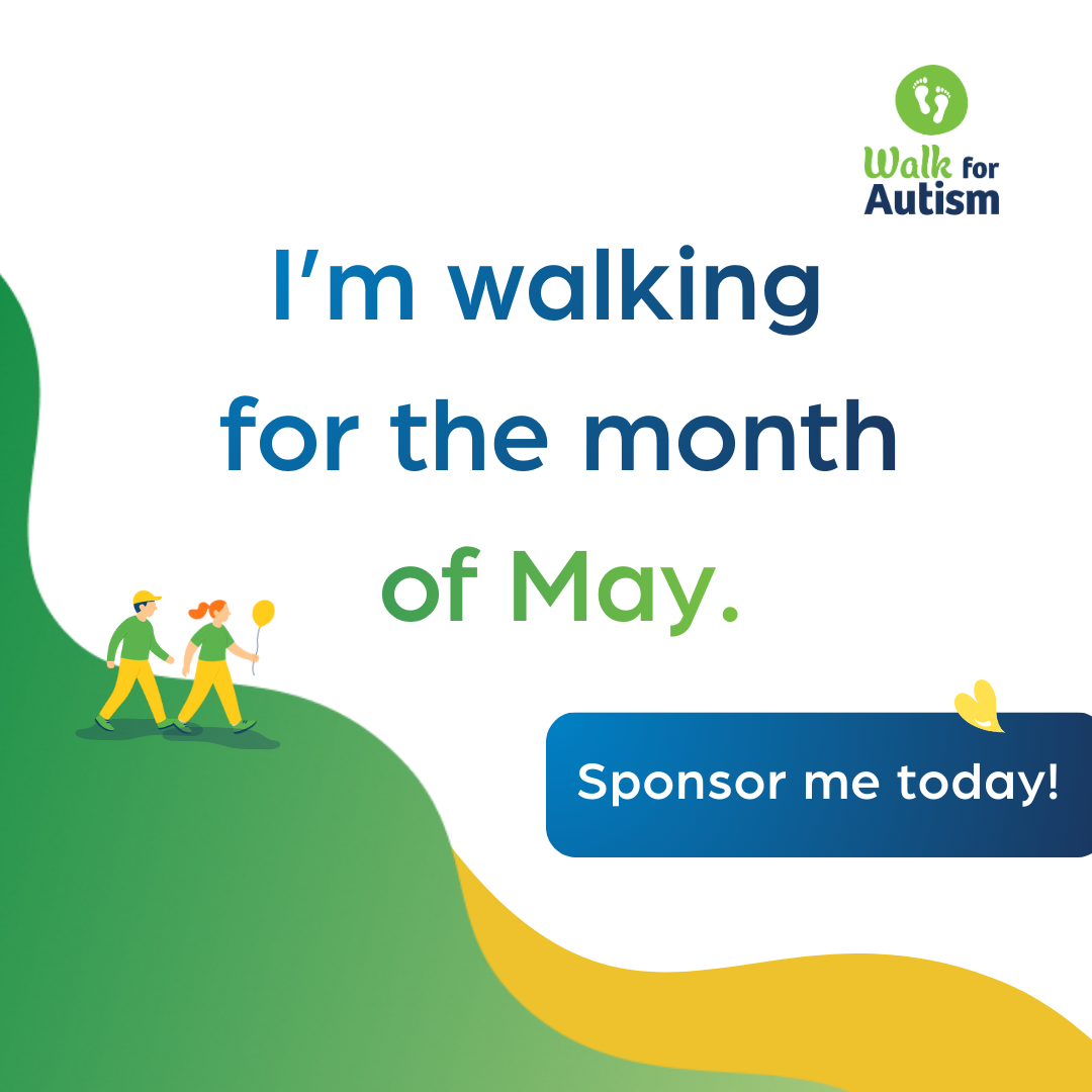 I'm walking  for the ...