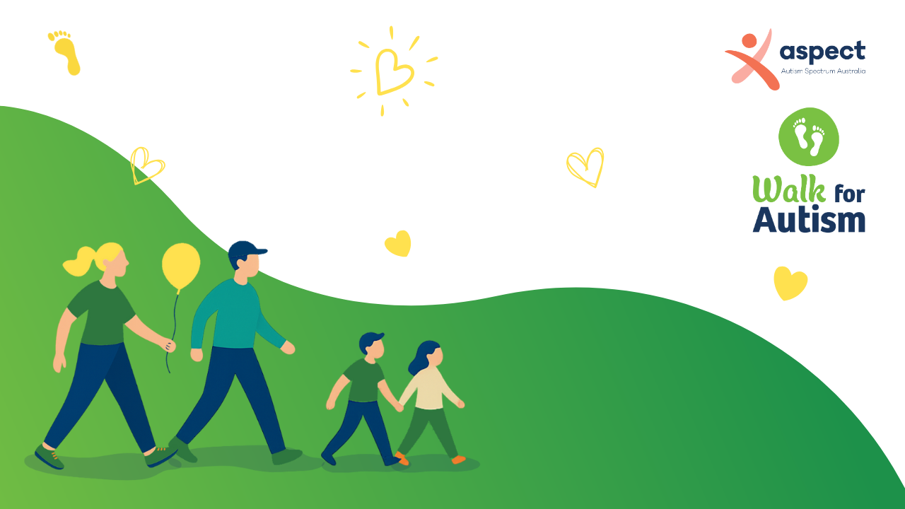 Zoom Background - Family green