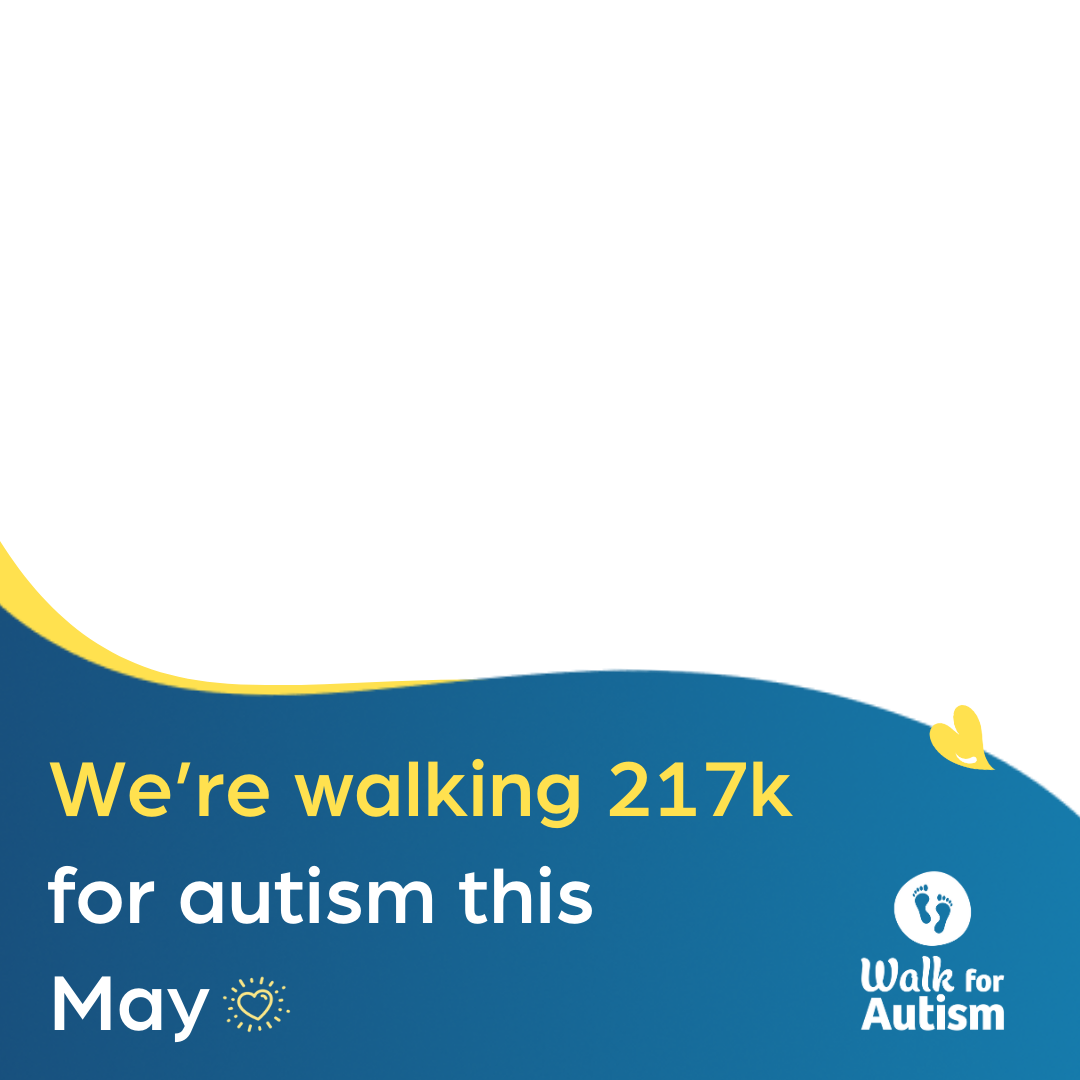We're walking 217k for ... Personalise